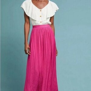 Chic Fuchsia Maxi Skirt for Women
